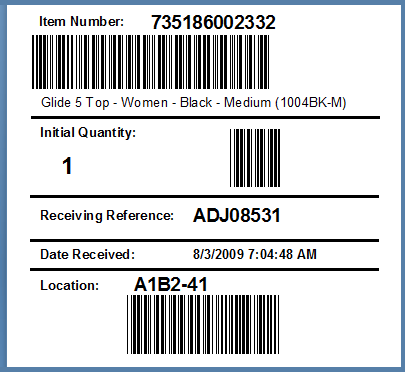 Inventory Label #35