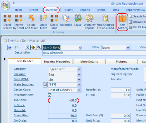 Raw materials availability